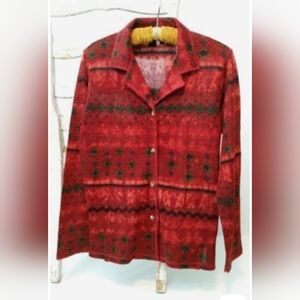 Carole Little Sport Aztec Cardigan